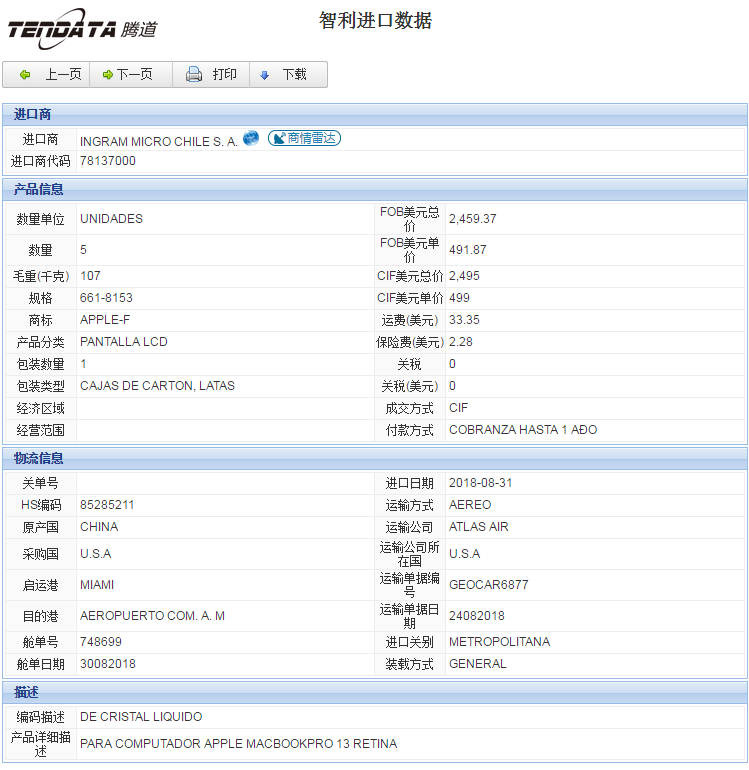 海关数据,进出口数据,进口数据,凯发k8国际,贸易,智利